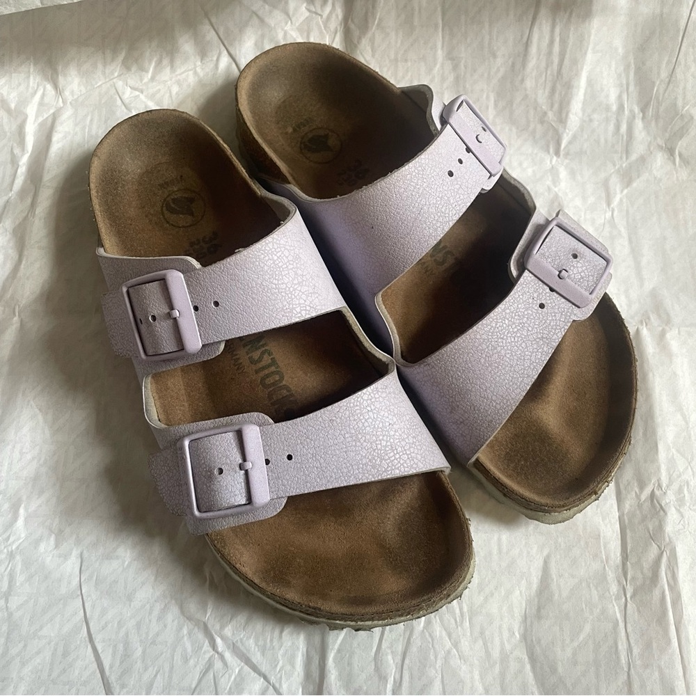 Birkenstock Arizona Vegan Birko Flor Birkibuc Sandals